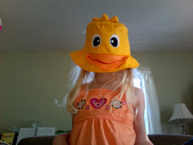 duck hat